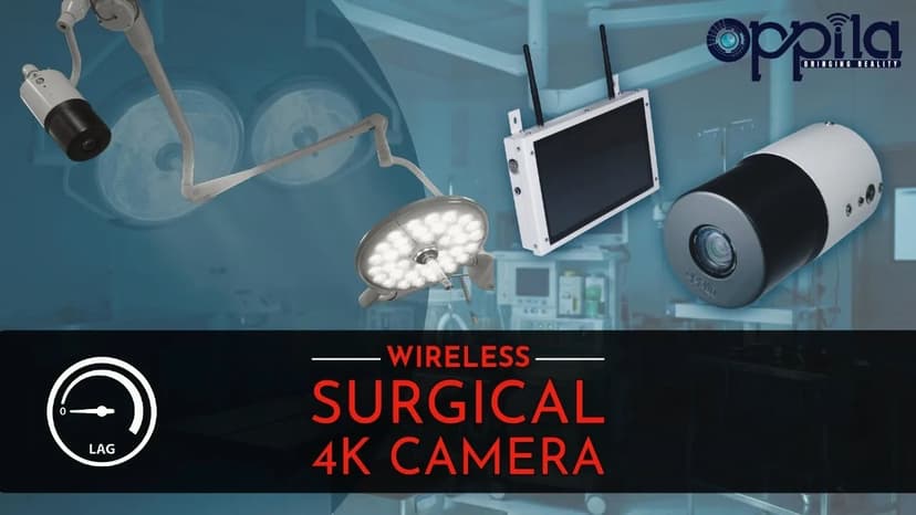 Surgical 4K Camera - High Quality 4K Wireless Streaming