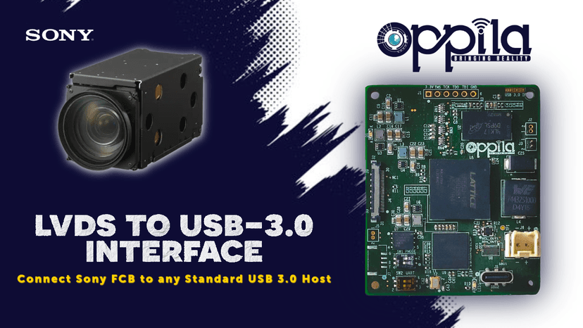LVDS to USB 3.0 Interface Board — Connect Cameras to Any USB Host